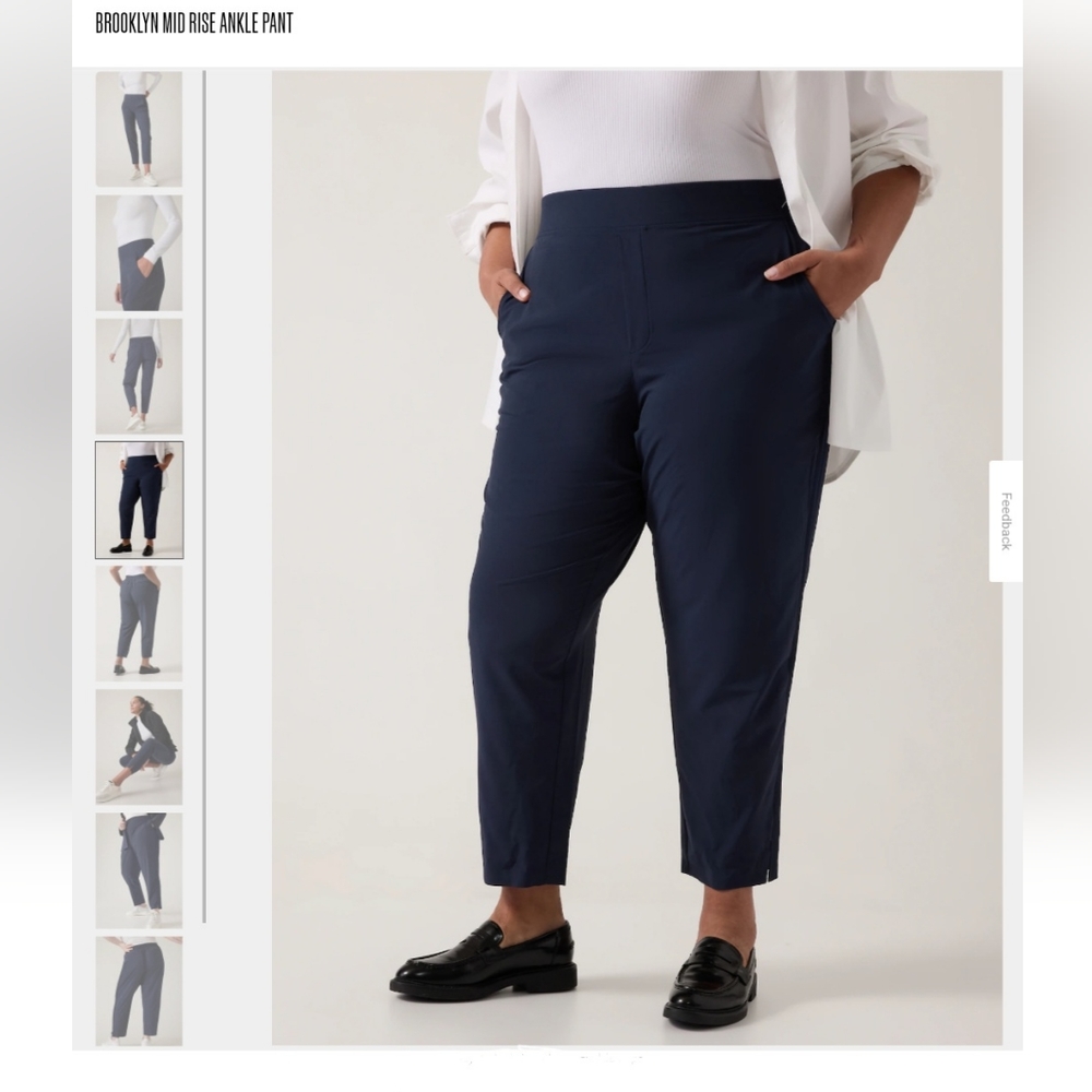 Athleta Brooklyn midrise ankle pant 2X